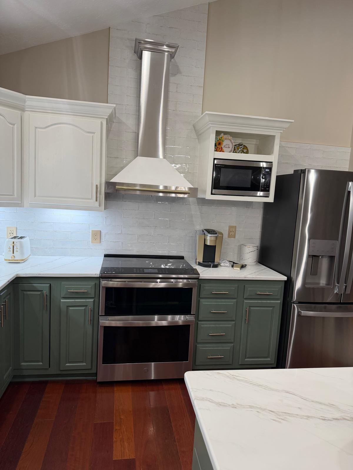 Kitchen after remodel - appliances
