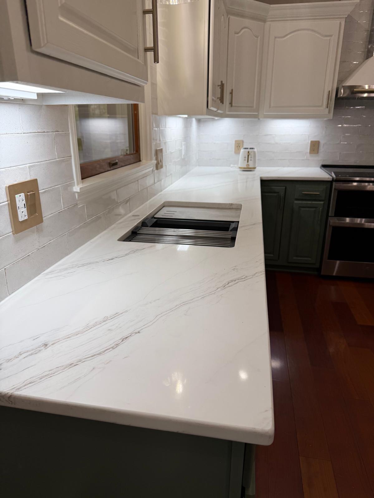 Kitchen after remodel - countertops