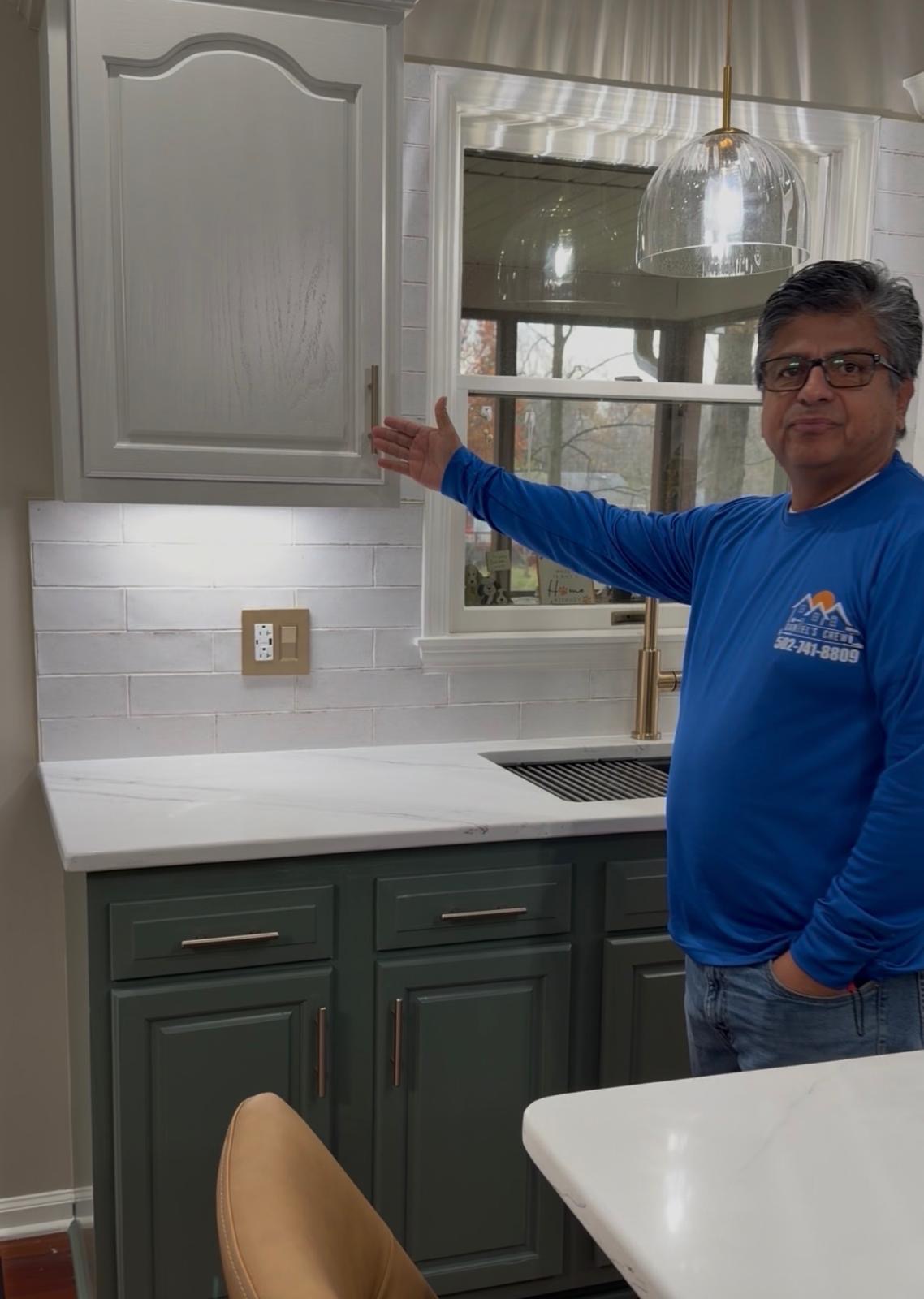 Kitchen after remodel - sink area